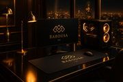 Gold Babousa Yez Gaming-Mauspad